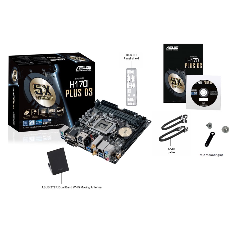 Asus H170I-Plus D3 - Motherboard Specifications On MotherboardDB